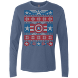 T-Shirts Indigo / Small Winter Soldier Men's Premium Long Sleeve