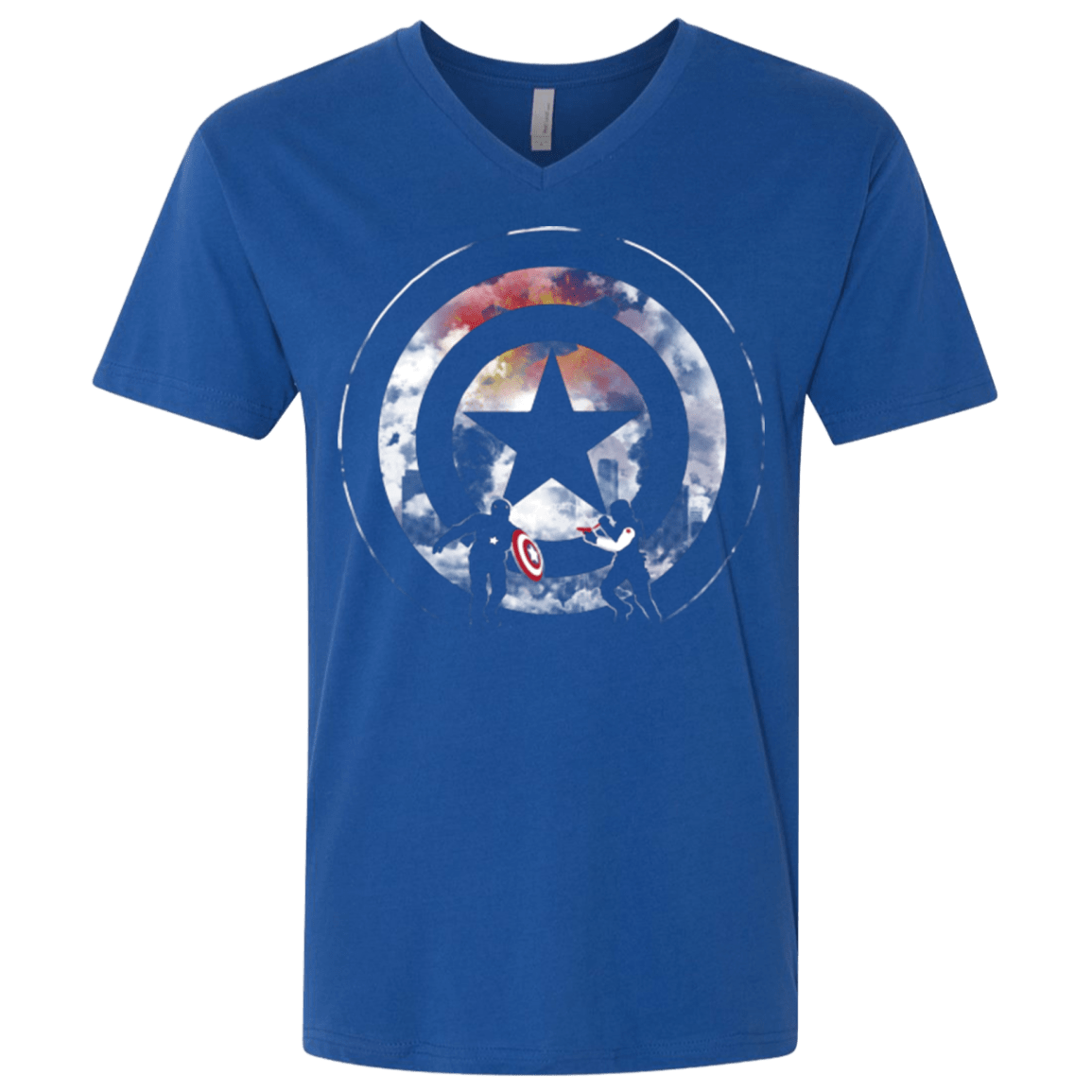 T-Shirts Royal / X-Small Winter VS America Men's Premium V-Neck