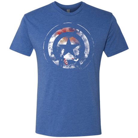 T-Shirts Vintage Royal / Small Winter VS America Men's Triblend T-Shirt