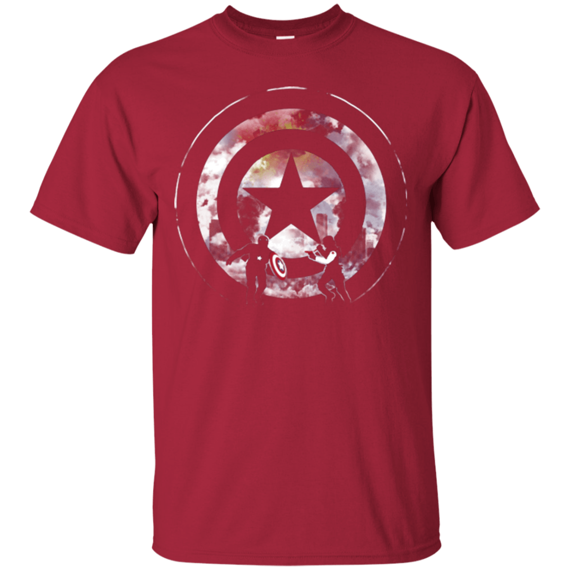 T-Shirts Cardinal / Small Winter VS America T-Shirt