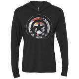 T-Shirts Vintage Black / X-Small Winter VS America Triblend Long Sleeve Hoodie Tee