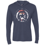 T-Shirts Vintage Navy / X-Small Winter VS America Triblend Long Sleeve Hoodie Tee