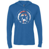 T-Shirts Vintage Royal / X-Small Winter VS America Triblend Long Sleeve Hoodie Tee