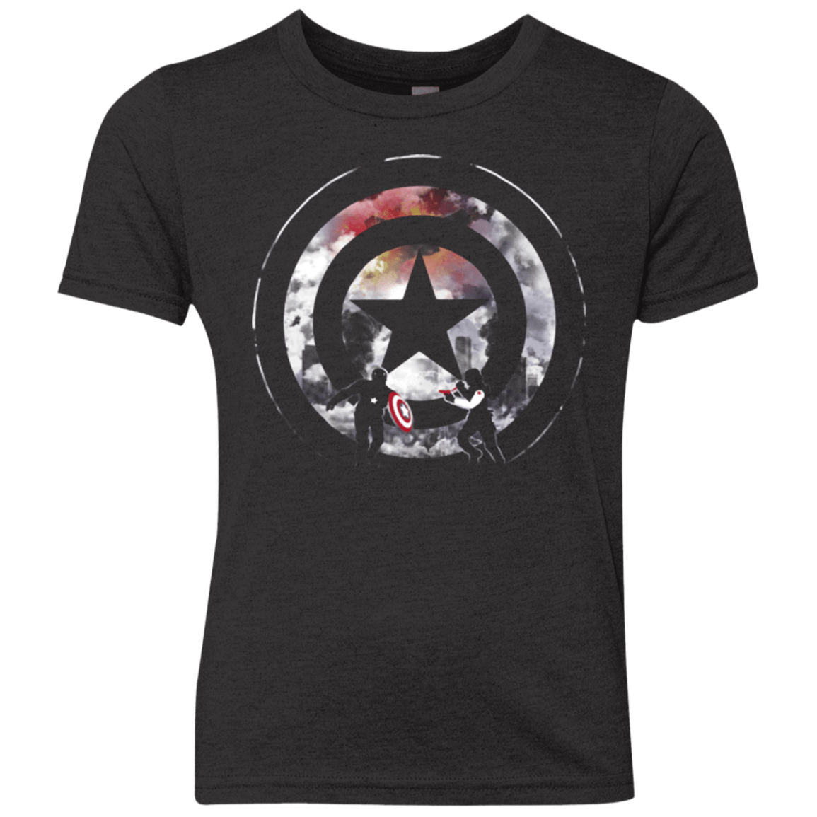 T-Shirts Vintage Black / YXS Winter VS America Youth Triblend T-Shirt