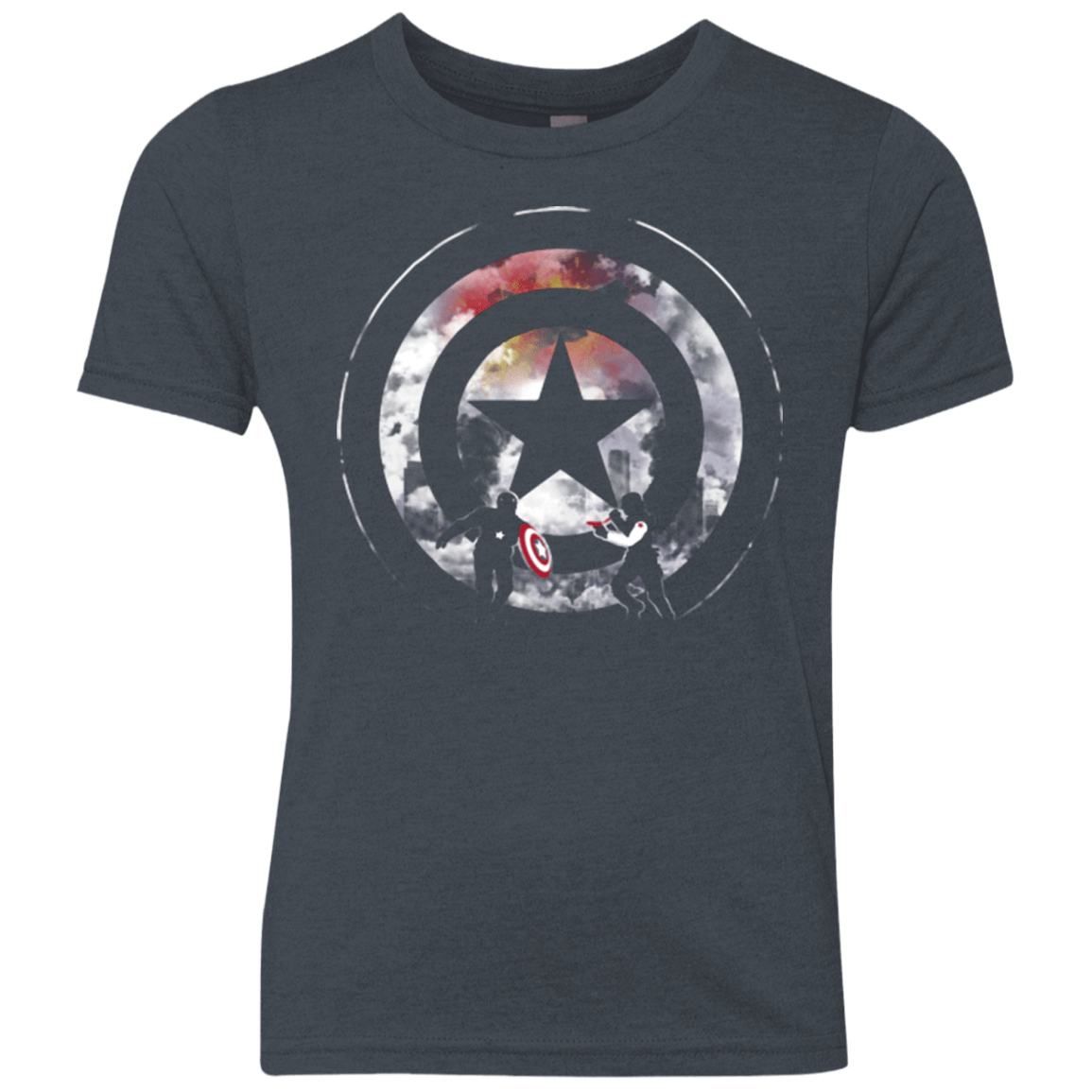 T-Shirts Vintage Navy / YXS Winter VS America Youth Triblend T-Shirt