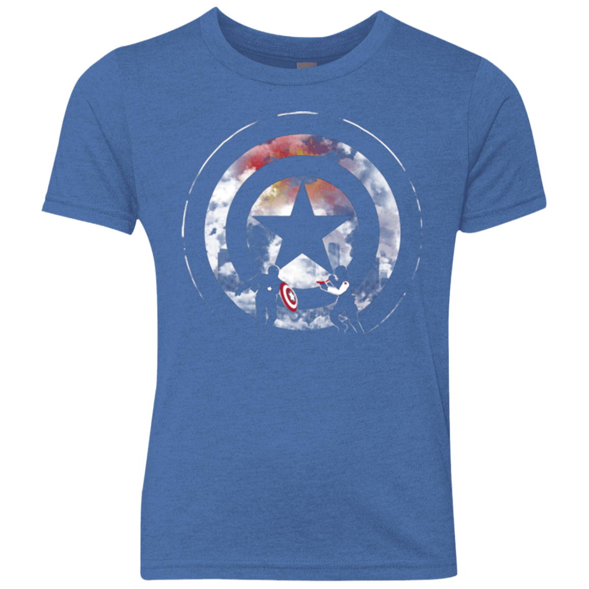 T-Shirts Vintage Royal / YXS Winter VS America Youth Triblend T-Shirt