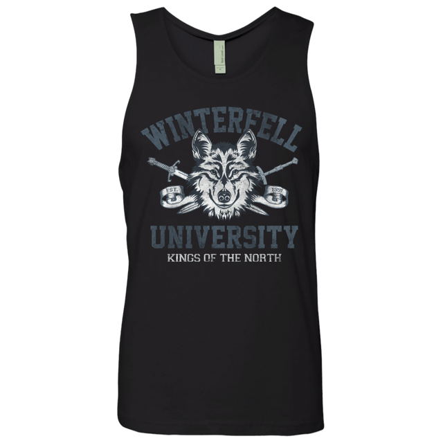 T-Shirts Black / Small Winterfell U Men's Premium Tank Top