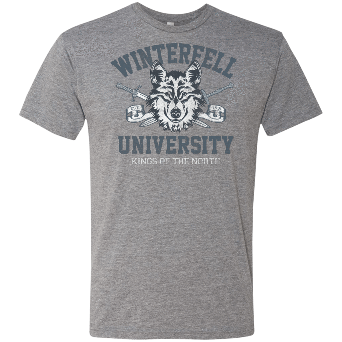 T-Shirts Premium Heather / Small Winterfell U Men's Triblend T-Shirt