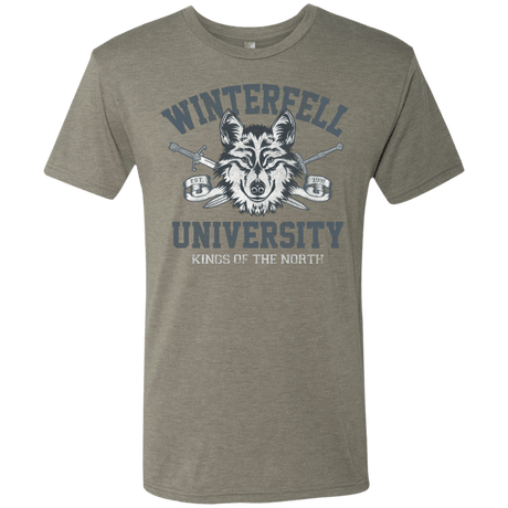 T-Shirts Venetian Grey / Small Winterfell U Men's Triblend T-Shirt