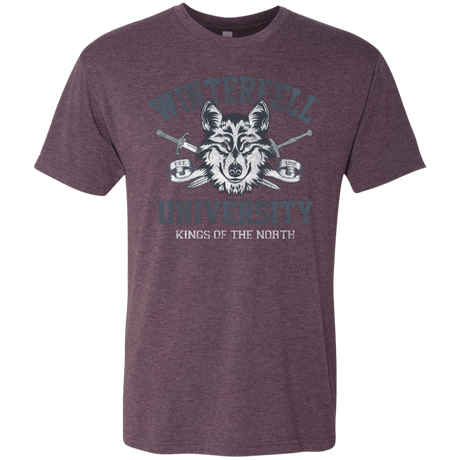 T-Shirts Vintage Purple / Small Winterfell U Men's Triblend T-Shirt