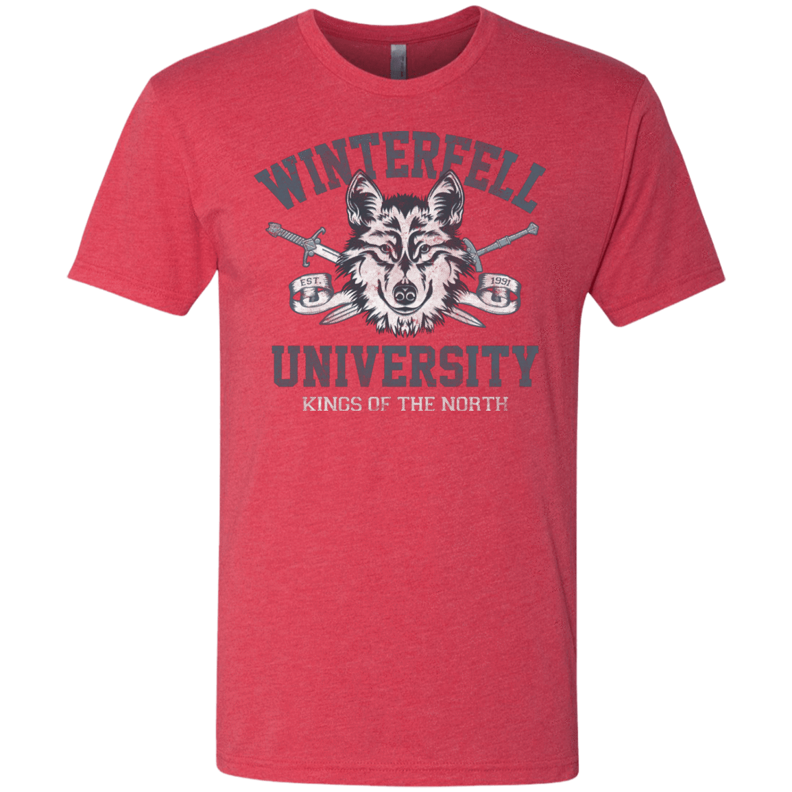 T-Shirts Vintage Red / Small Winterfell U Men's Triblend T-Shirt