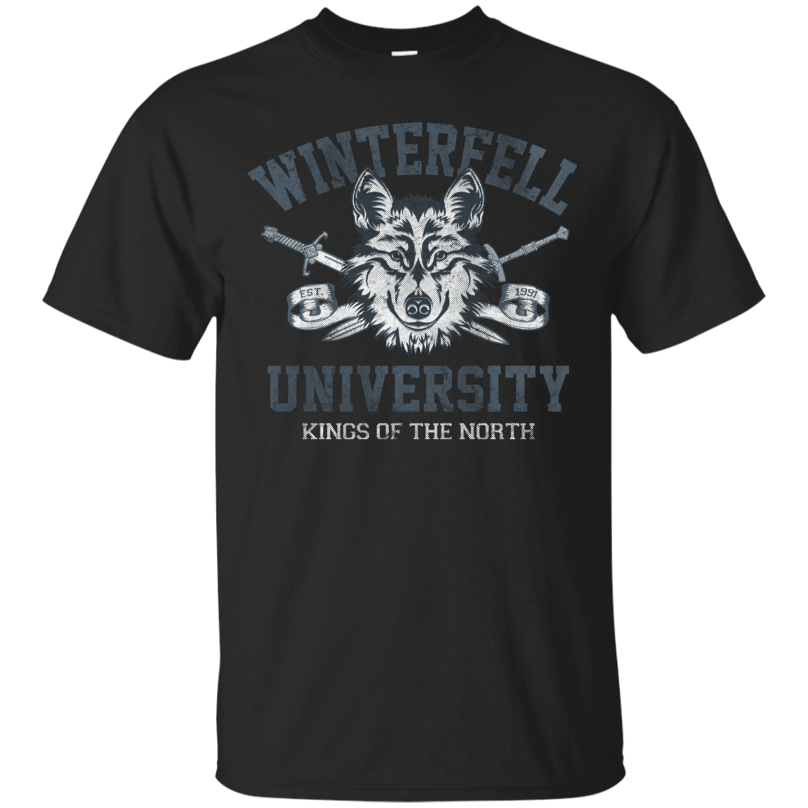 T-Shirts Black / Small Winterfell U T-Shirt