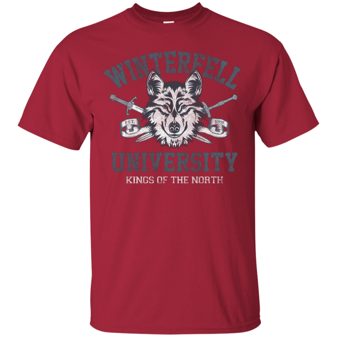 T-Shirts Cardinal / Small Winterfell U T-Shirt