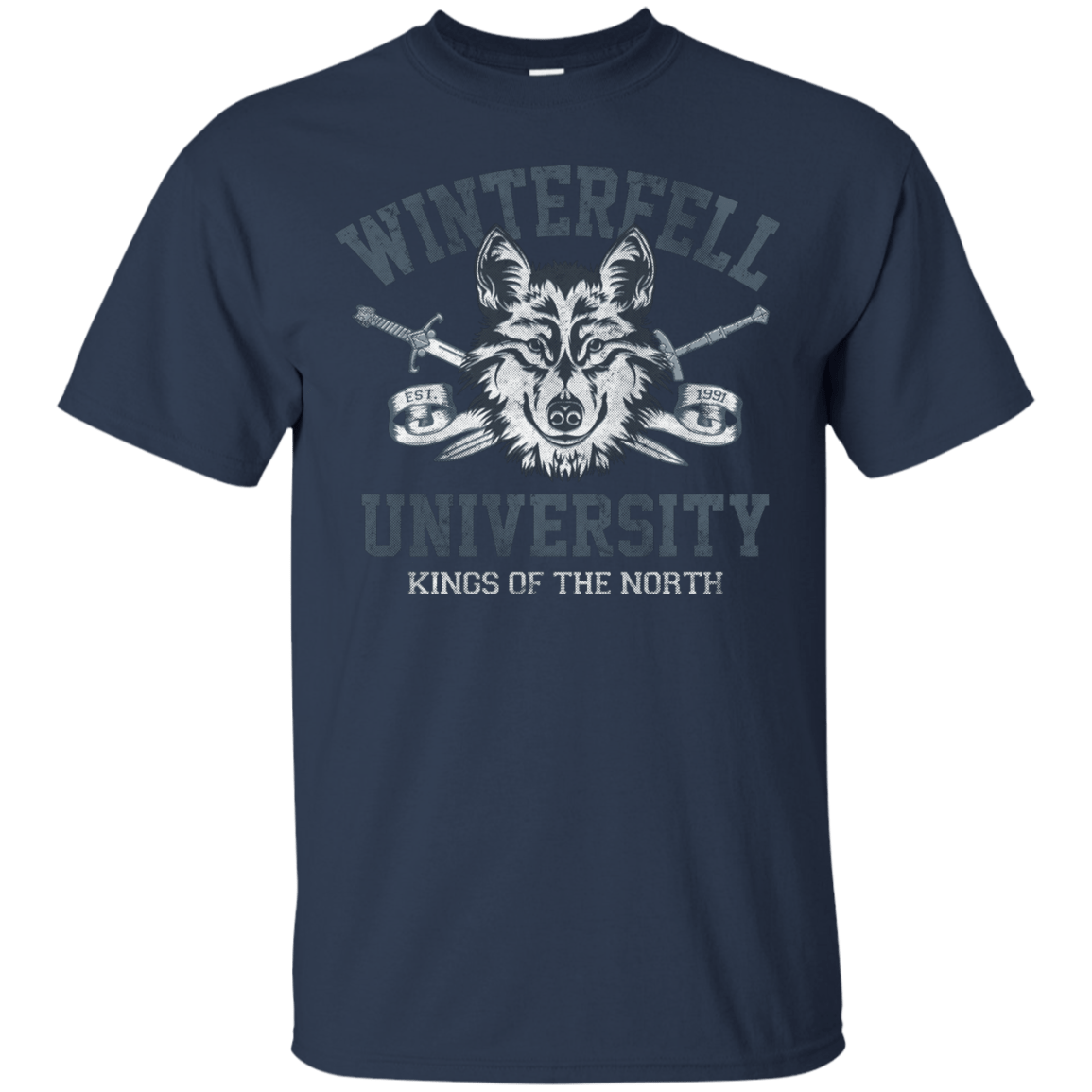 T-Shirts Navy / Small Winterfell U T-Shirt