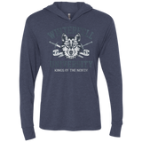 T-Shirts Vintage Navy / X-Small Winterfell U Triblend Long Sleeve Hoodie Tee