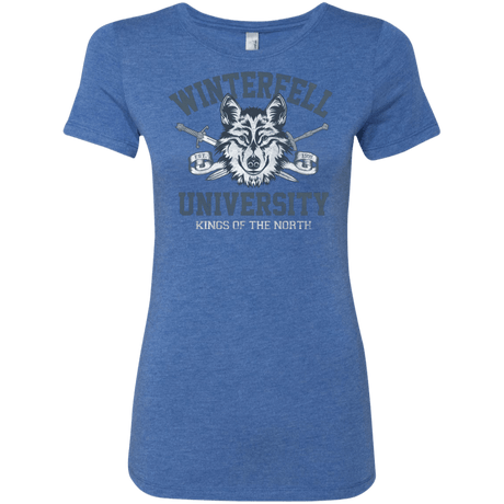 T-Shirts Vintage Royal / Small Winterfell U Women's Triblend T-Shirt