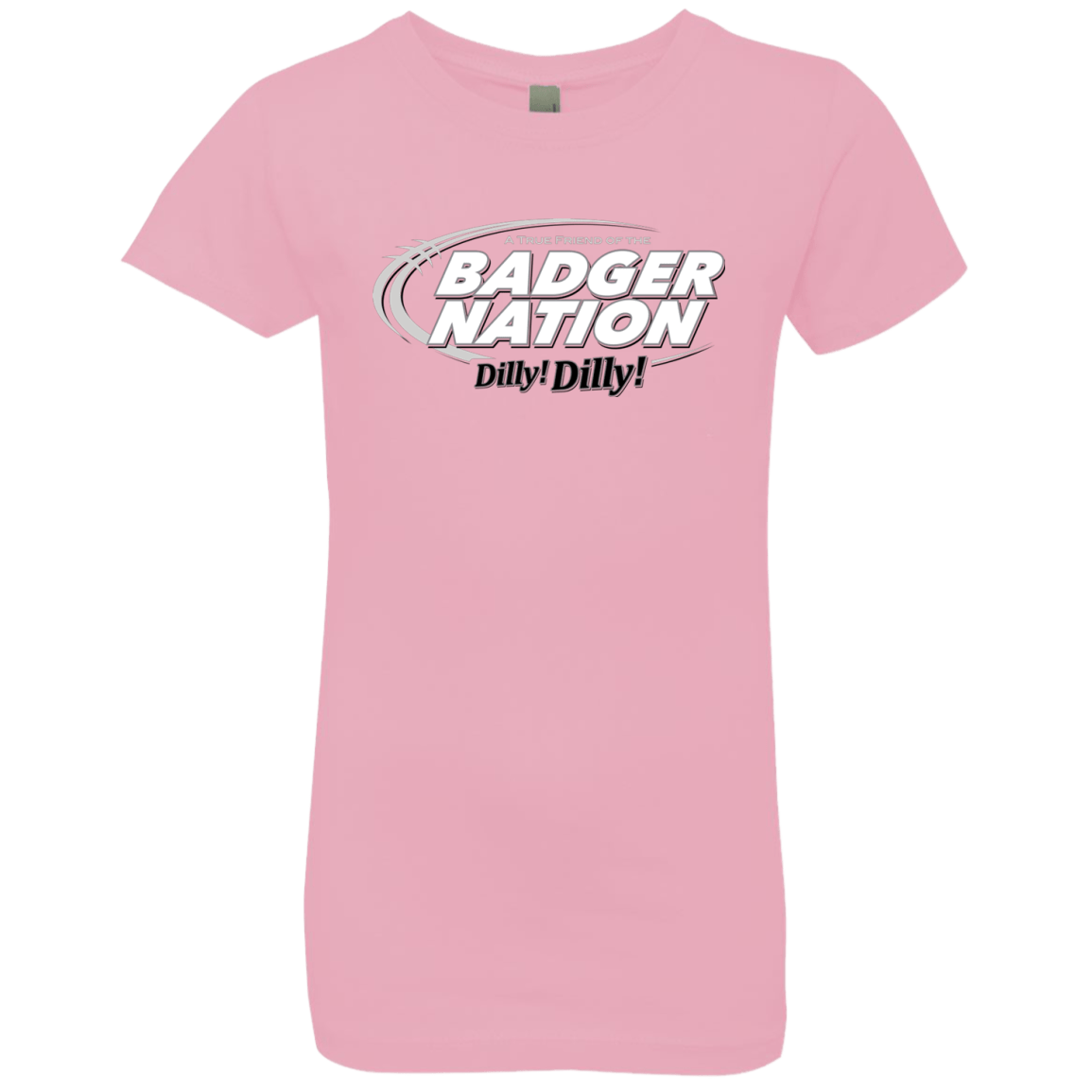 T-Shirts Light Pink / YXS Wisconsin Dilly Dilly Girls Premium T-Shirt