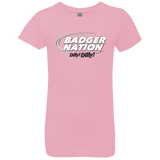 T-Shirts Light Pink / YXS Wisconsin Dilly Dilly Girls Premium T-Shirt