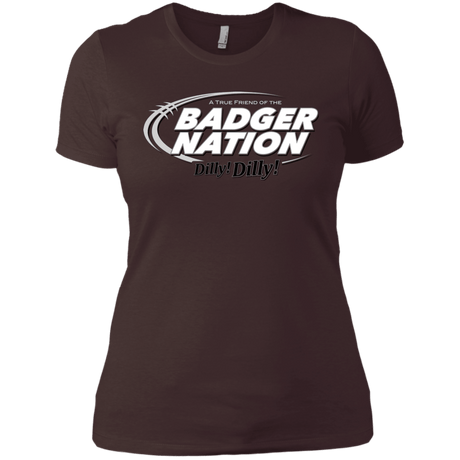 T-Shirts Dark Chocolate / X-Small Wisconsin Dilly Dilly Women's Premium T-Shirt