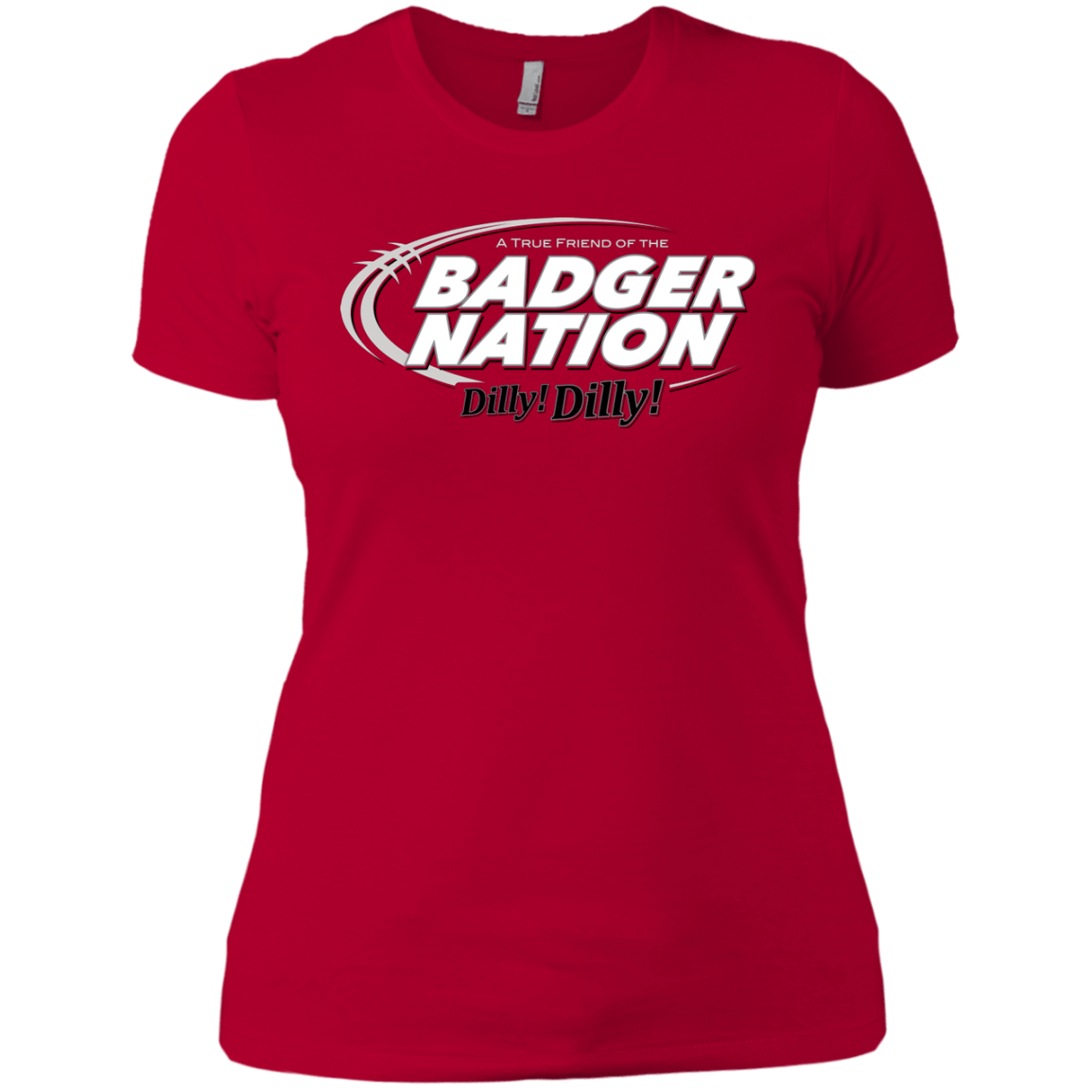T-Shirts Red / X-Small Wisconsin Dilly Dilly Women's Premium T-Shirt