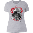 T-Shirts Heather Grey / S Wit and Wisdom sumi-e Women's Premium T-Shirt