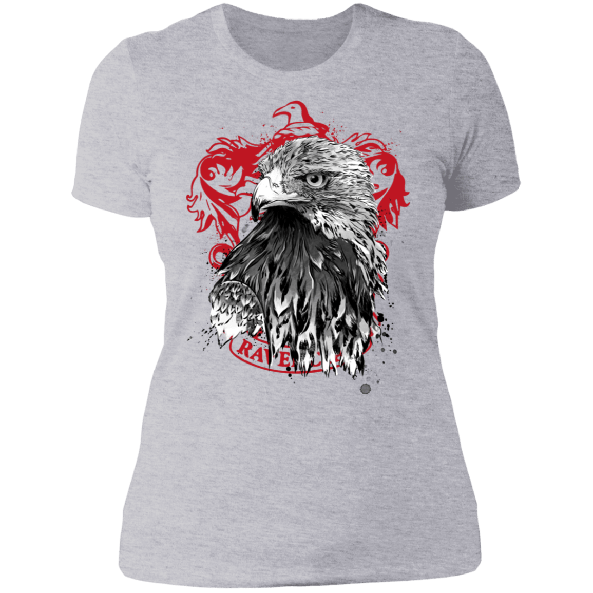 T-Shirts Heather Grey / S Wit and Wisdom sumi-e Women's Premium T-Shirt