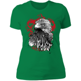 T-Shirts Kelly Green / S Wit and Wisdom sumi-e Women's Premium T-Shirt