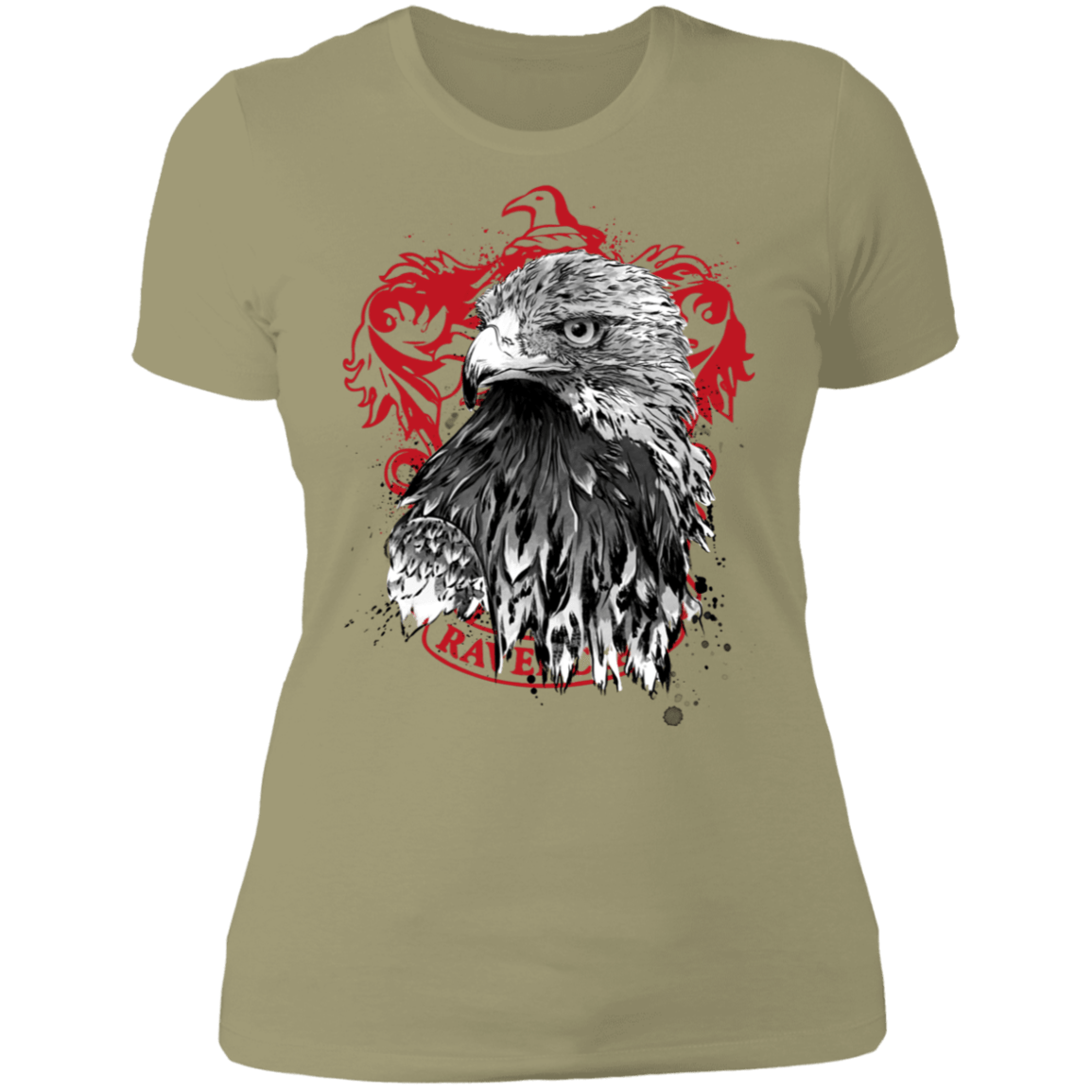 T-Shirts Light Olive / S Wit and Wisdom sumi-e Women's Premium T-Shirt