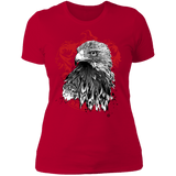 T-Shirts Red / S Wit and Wisdom sumi-e Women's Premium T-Shirt