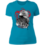 T-Shirts Turquoise / S Wit and Wisdom sumi-e Women's Premium T-Shirt