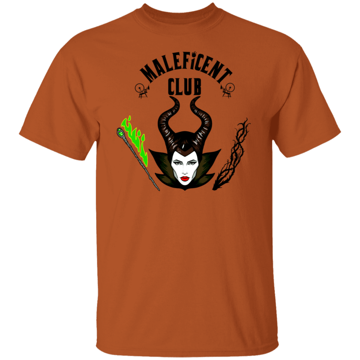 T-Shirts Texas Orange / S Witch Club T-Shirt