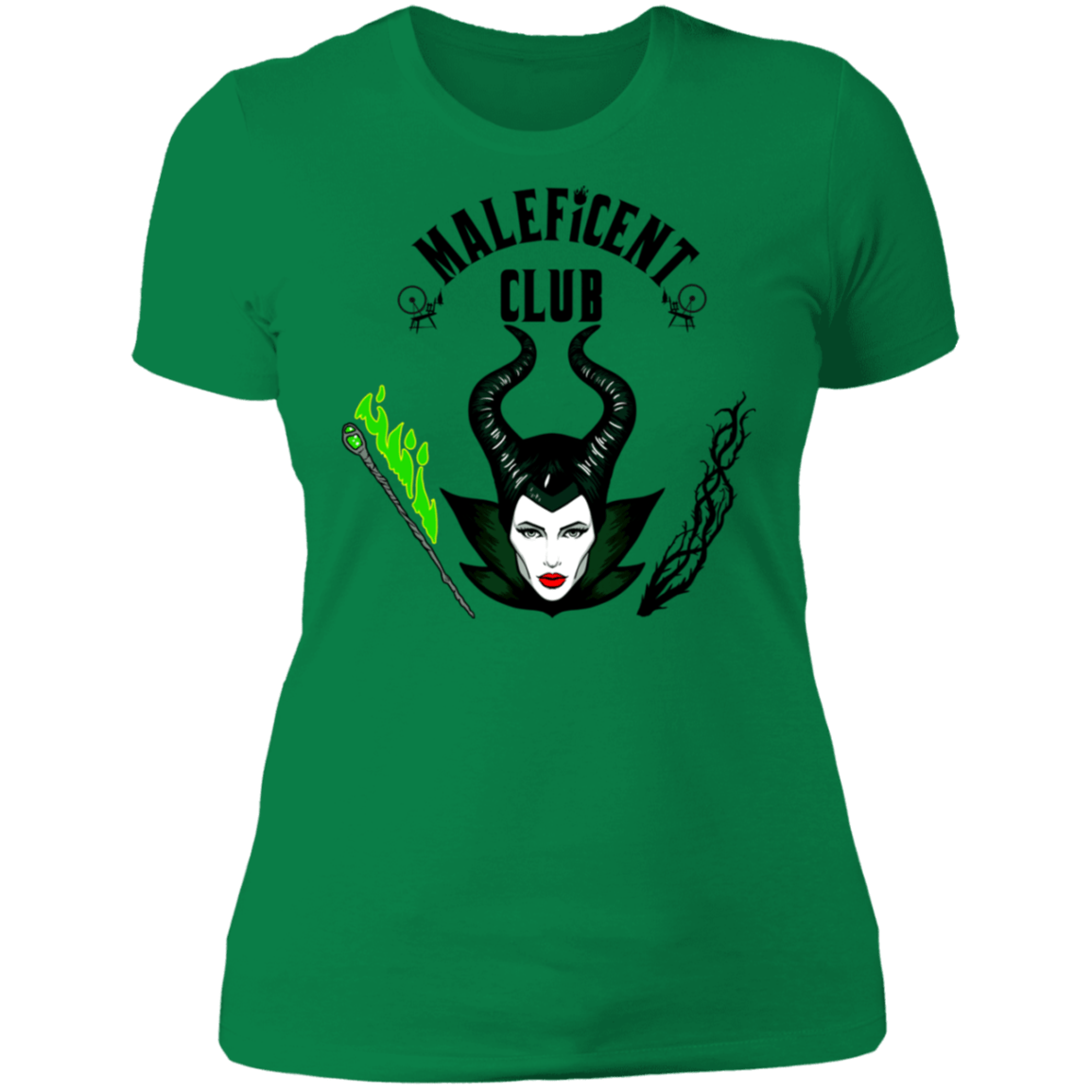 T-Shirts Kelly Green / S Witch Club Women's Premium T-Shirt