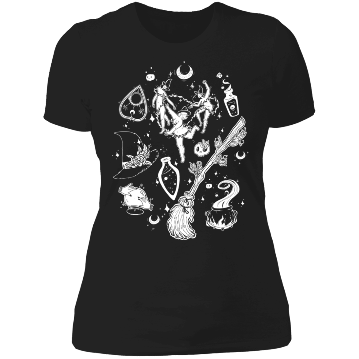 T-Shirts Black / X-Small Witchy Stuff Women's Premium T-Shirt