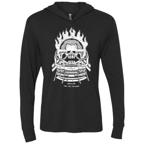 T-Shirts Vintage Black / X-Small WITNESS ME Triblend Long Sleeve Hoodie Tee