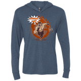 T-Shirts Indigo / X-Small Witness Triblend Long Sleeve Hoodie Tee