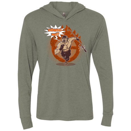 T-Shirts Witness Triblend Long Sleeve Hoodie Tee