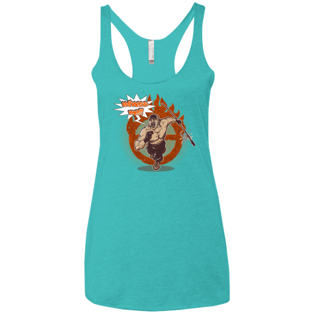 T-Shirts Tahiti Blue / X-Small Witness Women's Triblend Racerback Tank