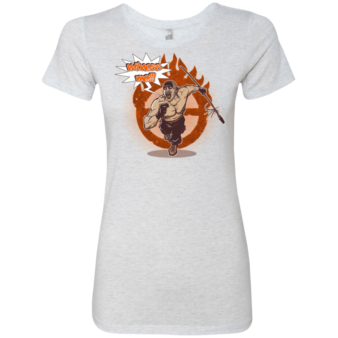 T-Shirts Heather White / Small Witness Women's Triblend T-Shirt