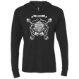 T-Shirts Vintage Black / X-Small WIZARD CREST Triblend Long Sleeve Hoodie Tee