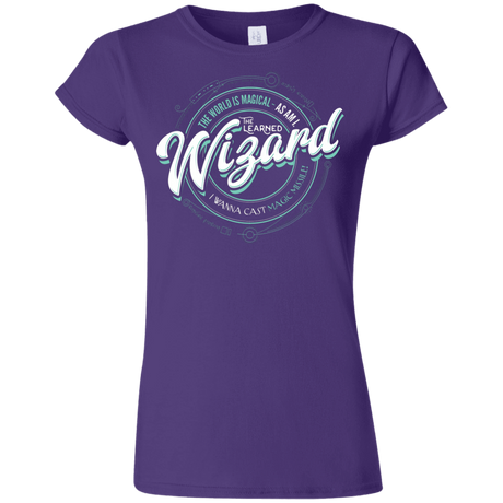 T-Shirts Purple / S Wizard Junior Slimmer-Fit T-Shirt