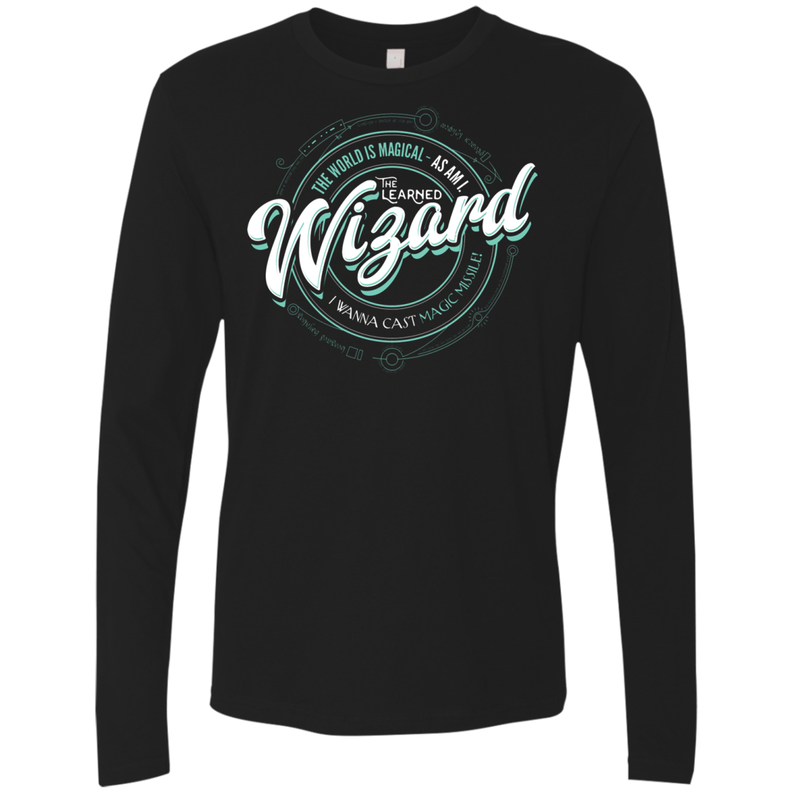 Wizard Men's Premium Long Sleeve