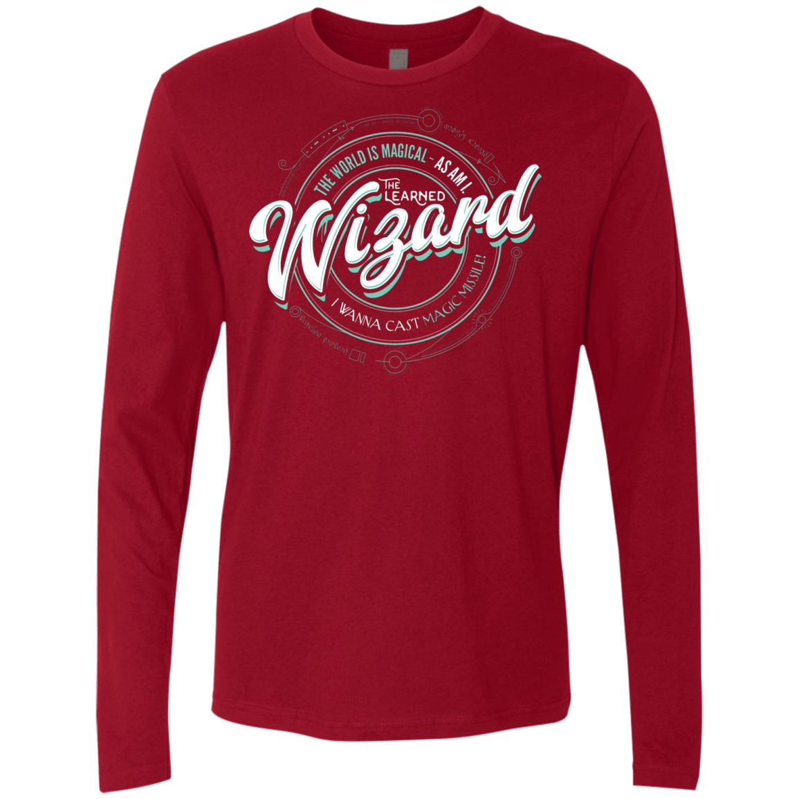 Wizard Men's Premium Long Sleeve