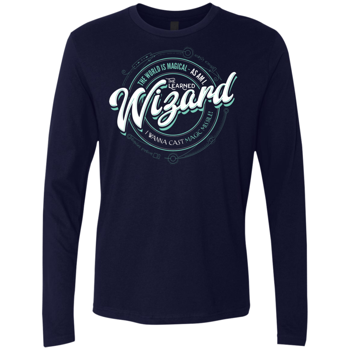 Wizard Men's Premium Long Sleeve