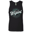 T-Shirts Black / S Wizard Men's Premium Tank Top