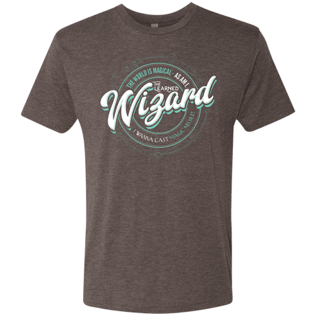 T-Shirts Macchiato / S Wizard Men's Triblend T-Shirt