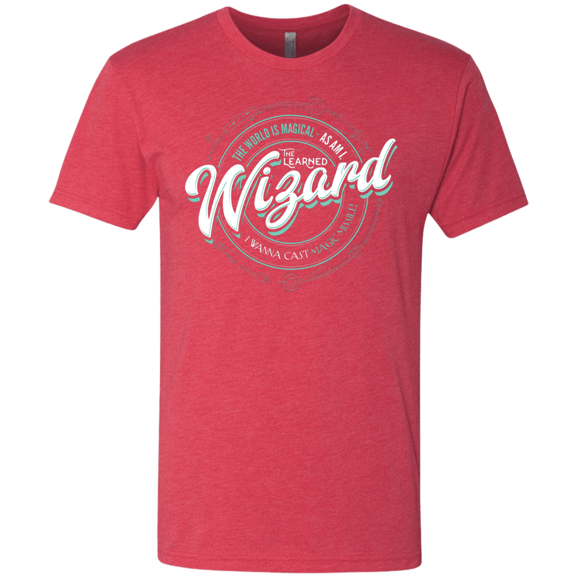 T-Shirts Vintage Red / S Wizard Men's Triblend T-Shirt