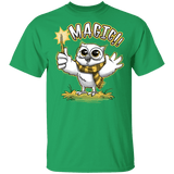 T-Shirts Irish Green / S Wizard Owl T-Shirt