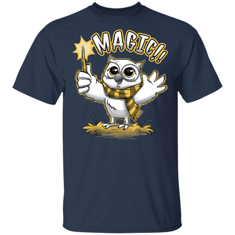 T-Shirts Navy / S Wizard Owl T-Shirt