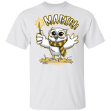 T-Shirts White / S Wizard Owl T-Shirt