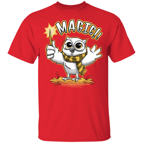 T-Shirts Red / YXS Wizard Owl Youth T-Shirt